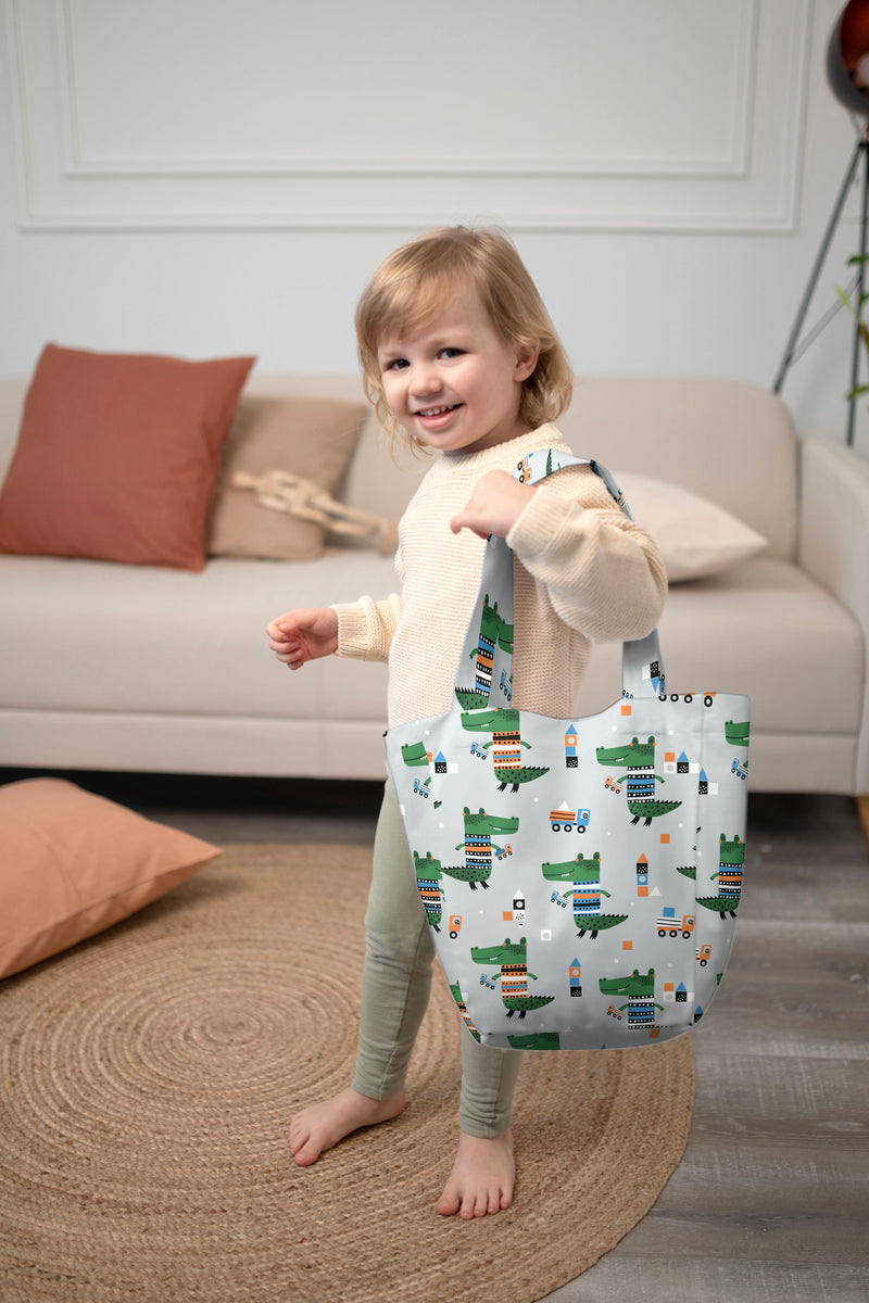 Kids Shopper Bag, Cars - FACEMASK | NÄOMASK